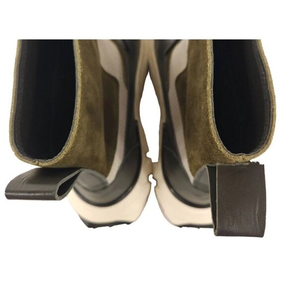 Undercoverism Jun Takahashi Leather Zip Up Boots M IT US 8.5 41.5 Mens Gray New - Picture 12 of 15